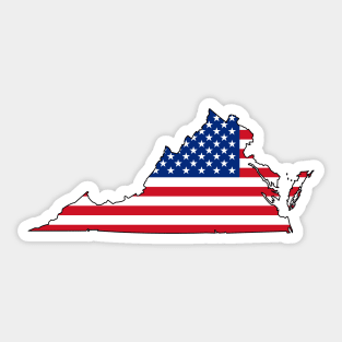 Virginia USA Sticker